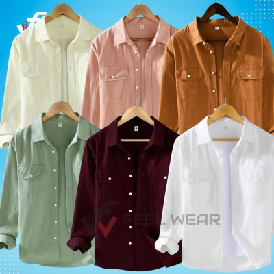 প্রিমিয়াম অক্সফোর্ড কটন শার্ট – 6 পিস