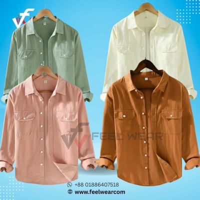 প্রিমিয়াম অক্সফোর্ড কটন শার্ট –  ৪ পিস