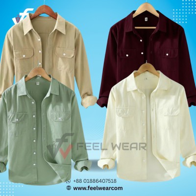 প্রিমিয়াম অক্সফোর্ড কটন শার্ট –  ৪ পিস