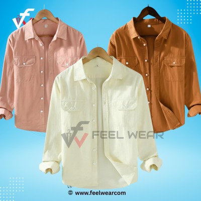 প্রিমিয়াম অক্সফোর্ড কটন শার্ট – ৩ পিস