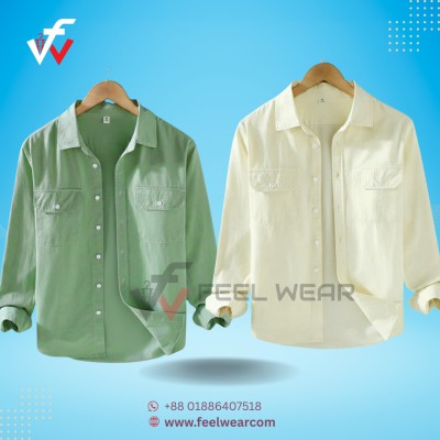 প্রিমিয়াম অক্সফোর্ড কটন শার্ট – ২ পিস