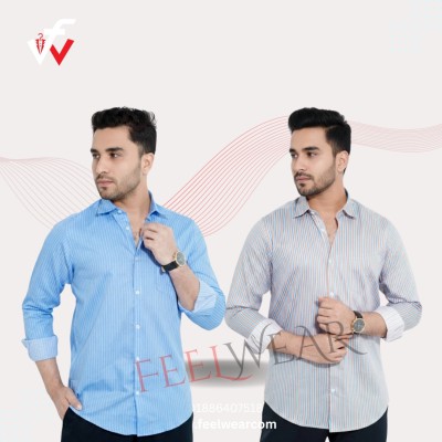 ২ পিস কম্বো ফুল হাতার চেক শার্ট