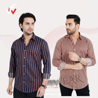 ২ পিস কম্বো ফুল হাতার চেক শার্ট