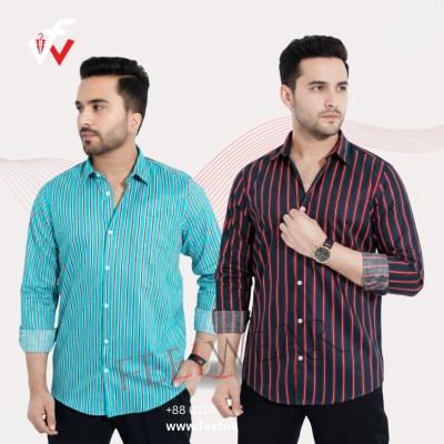 ২ পিস কম্বো ফুল হাতার চেক শার্ট