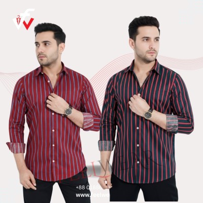 ২ পিস কম্বো ফুল হাতার চেক শার্ট