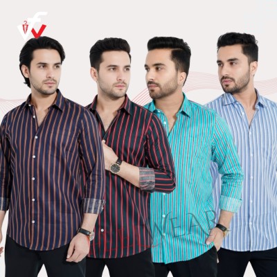 ৪ পিস কম্বো ফুল হাতার চেক শার্ট