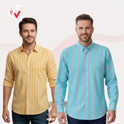 ২ পিস কম্বো ফুল হাতার চেক শার্ট