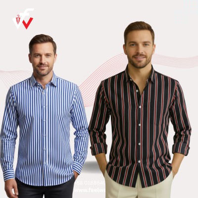২ পিস কম্বো ফুল হাতার চেক শার্ট
