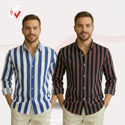 ২ পিস কম্বো ফুল হাতার চেক শার্ট