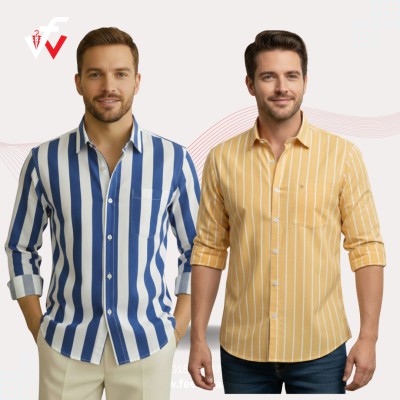 ২ পিস কম্বো ফুল হাতার চেক শার্ট