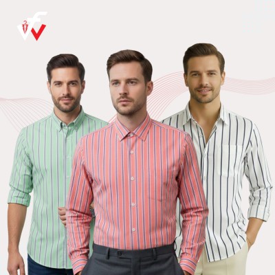 ৩ পিস কম্বো ফুল হাতার চেক শার্ট