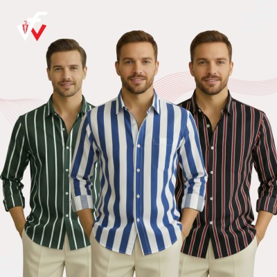 ৩ পিস কম্বো ফুল হাতার চেক শার্ট