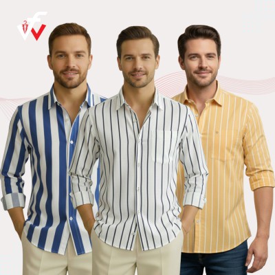 ৩ পিস কম্বো ফুল হাতার চেক শার্ট