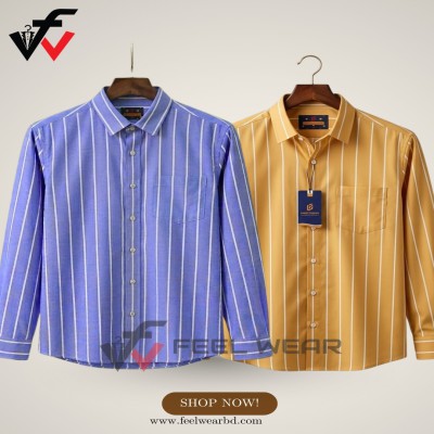 ২ পিসের কম্বো ফুল হাতা শার্ট