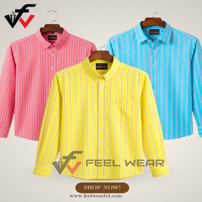 ৩ পিসের কম্বো ফুল হাতা শার্ট