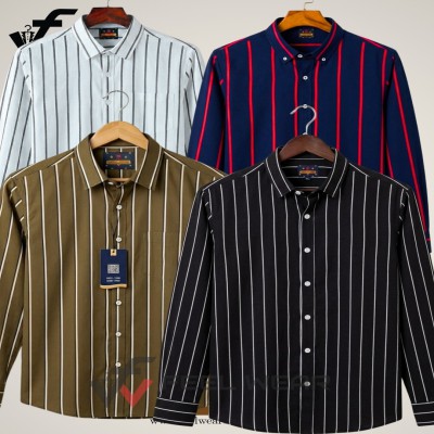 ৩ পিসের কম্বো ফুল হাতা শার্ট