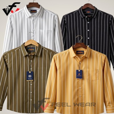 ৩ পিসের কম্বো ফুল হাতা শার্ট