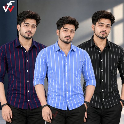 ৩ পিস কটন শার্ট (এক-পকেট)