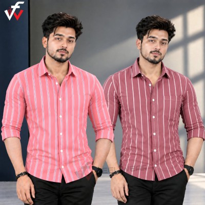 ২ পিস কটন শার্ট (এক-পকেট)