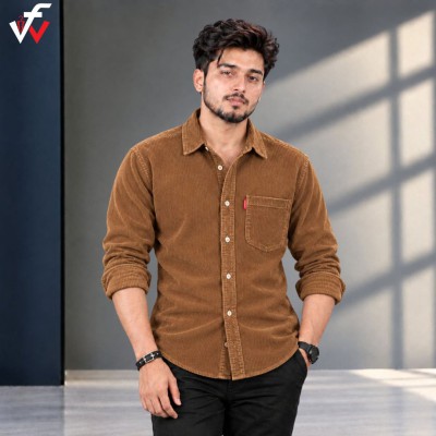 1 পিস প্রিমিয়াম কর্ড শার্ট-( এক পকেট )